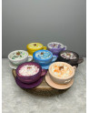 Vela Taza de Resina de Colores | 60g Soja | Luz y Forma