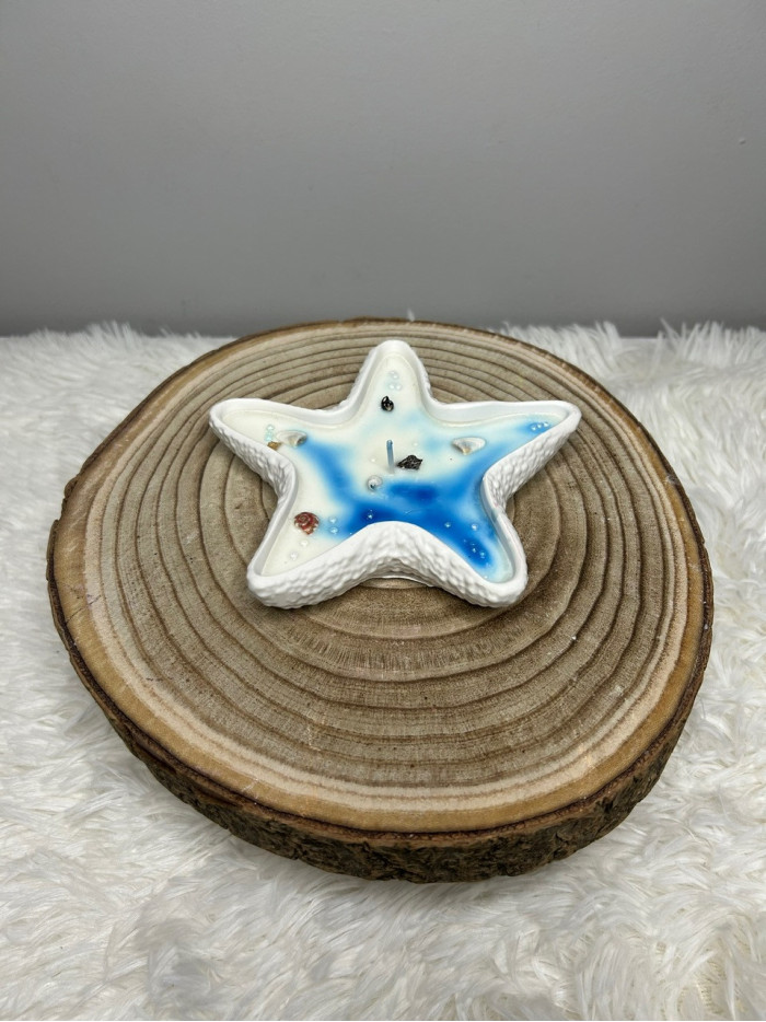 Vela Estrella de Mar 60g | Colección Marina | Luz y Forma