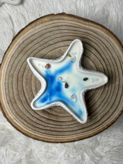 Vela Estrella de Mar 60g | Colección Marina | Luz y Forma