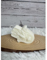 Vela Mano de Fátima Artesanal | Cera de Soja y Protección Zen