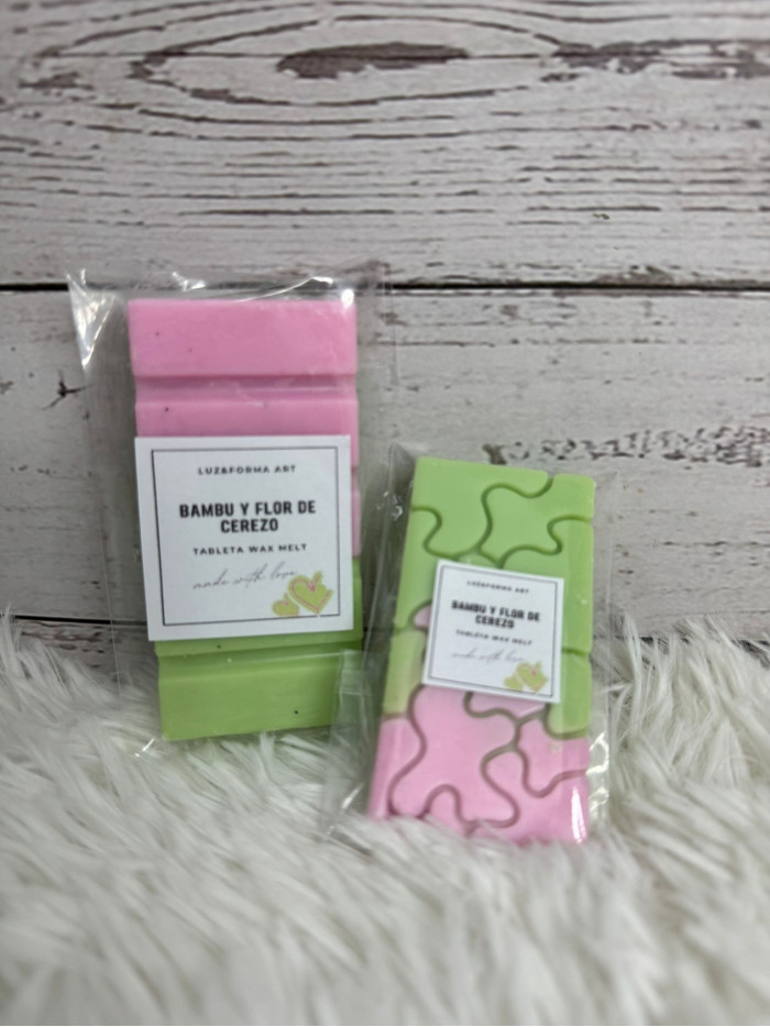 Wax Melt en tableta – 10g / 20g – Cera de soja natural