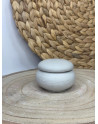 Mini Joyero Redondo de Resina con Tapa – Diseño Minimal