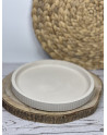 Bandeja Redonda Decorativa en Resina al Agua – Diseño Minimalista Artesanal