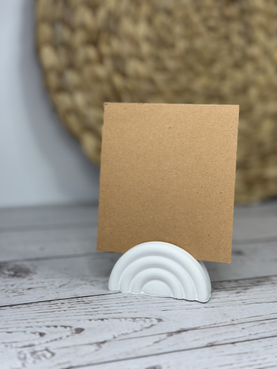 Soporte Decorativo para Fotos y Tarjetas en Resina al Agua – Diseño Minimalista Artesanal