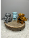 Quemador de Esencias Elefante para Wax Melts y Aceites Esenciales | Aromatizador Decorativo
