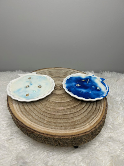 Vela Concha Marina 50g | Colección Marina | Luz y Forma