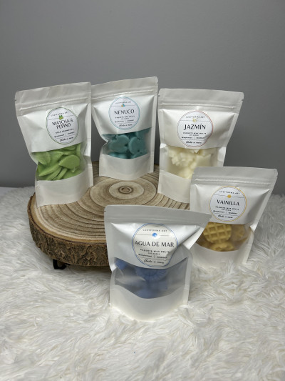 Wax Melts Aromáticos De Soja Natural 60g